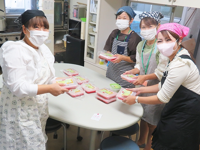 給食ボランティア